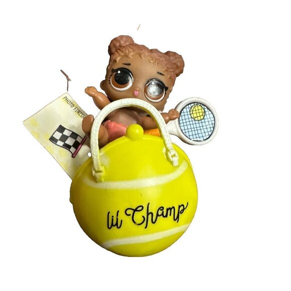LOL Surprise Doll Series 3 Lil Sisters Lil COURT CHAMP Confetti Baby Toy Gifts - Picture 4 of 5